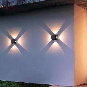 4W Outdoor Wall Lights Waterproof  70*70*50MM For Hallway / Balcony