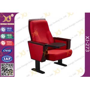 China Chinese Carst Iron Meeting Room Seating / Lecture Hall Chairs With Speaker supplier