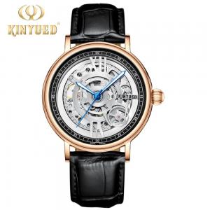 China Simple Tourbillon Mechanical Wrist Watch  With Hardness Mineral Glass supplier