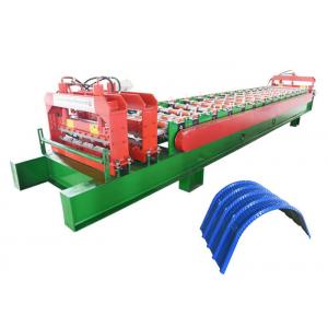 trapezoid roof panel cold Sheet Metal Roll Forming Machines add crimping