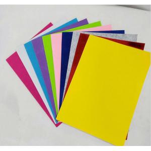 Colorful DIY Felt Sheets 160gsm Polyester Nonwoven 1mm Felt Fabric