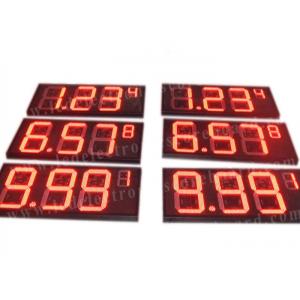 China 8'' 10'' 12'' 16'' 20'' Inch Led Gas Price Sign Aluminium Frame / Iron Cabinet supplier