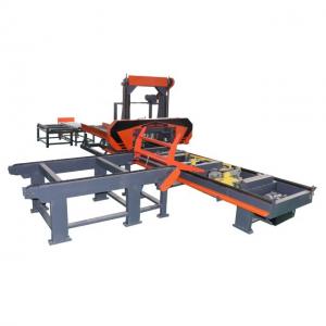 China Hydraulic Portable Sawmill Wood Cutting Band Saw Machine, Sawmill in Hydraulic Operation supplier