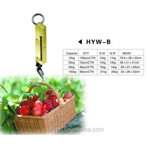China Industral Scale Manufactory Hanging Hook Handheld Metal Weighing Scale Kilo Lbs 100kg for Industrial and Heavy Duty Weighing wholesale