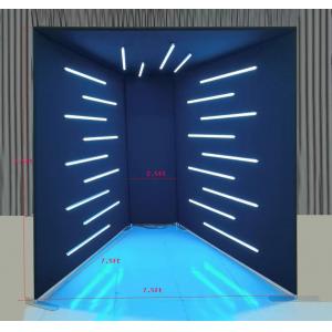 Lightweight Custom 360 Photo Booth Background With LED Lights