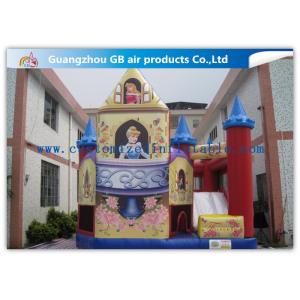 China Princess And Rose Jumper With Slide Commercial Jumping Castle Inflatable Combo supplier