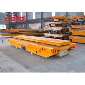 China Industry Field Powered Rail Transfer Trolley Remote Control AC 380V 2 Phase supplier