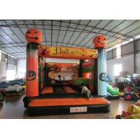China Inflatable Halloween Pumpkin Theme Minnie Mouse Jumping Castle Inflatable Halloween Bouncer on sale