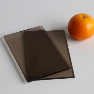China 6mm 5mm Black Tinted Glass Sheets Manufacturers Colored Float supplier