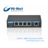 5Port fast unmanaged PoE Switch with Hot-swat protection