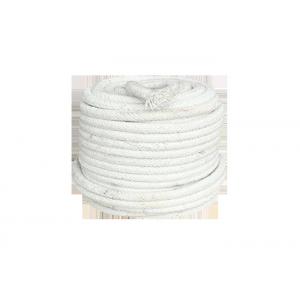 Fireplace Rope Insulation / Ceramic Fiber Twisted Rope Flexible Expansion Joint