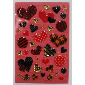 China Fashion Leopard Heart Shaped Epoxy Stickers For Bags / Cell Phone 80 X 120mm supplier