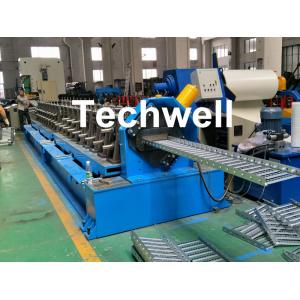 90mm Shaft Diameter Cable Tray Roll Forming Machine With 3.0kw Servo Feeding Device