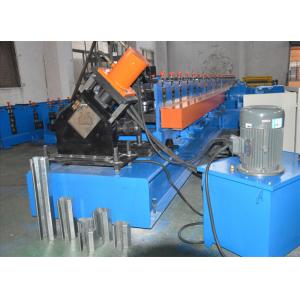 China 2mm thickness Heavy duty Storeage Rack Roll Forming Machine with 5 ton hydraulic decoiler supplier