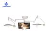 China Led Surgical Lights Germany Spare Parts Good Prices With Carmera Double Head Celling Veterinary Use Surgery Lamps Good Prices wholesale