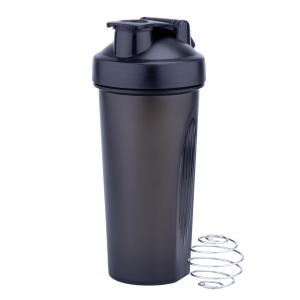 Shaker Bottle 304 Steel Mixing Ball Smart Custom Logo Gym Protein, BPA Free Drink Plastic Water Sport Shaker Bottle