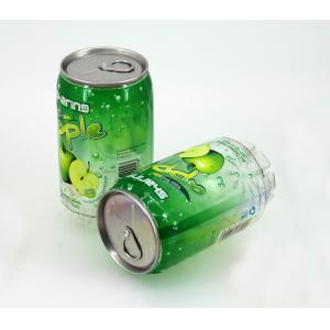 China Small Plastic / Aluminium beverage Cans 500ml , Shrink label supplier