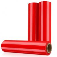 China Red Color 30 Micron LDPE Stretch Film Flexible Pallet Wrap Stretch Film on sale
