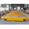 China 35T Transfer Electric Conducting Rail Self Propelling Flat Trolley wholesale