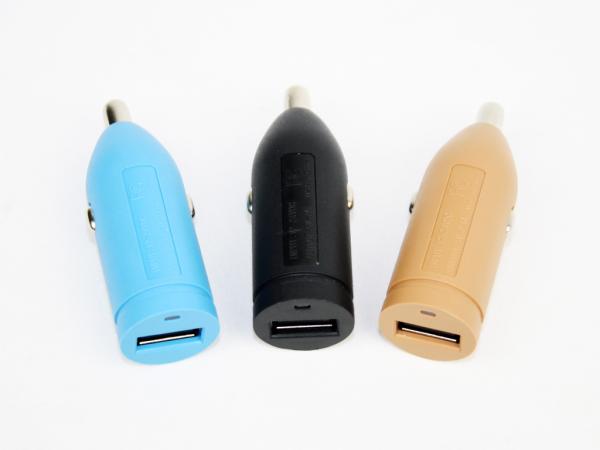 Blue / Black Compact Design Mini USB Car Chargers For Digital Camera With USB