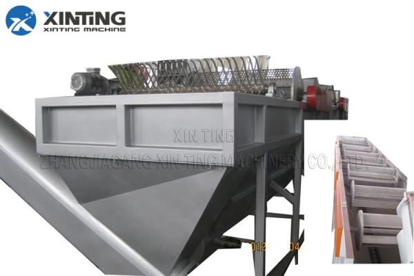 320ppm PP Rigid 3000kg/H Plastic Washing Recycling Machine