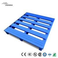 China                  High Quality Metal Pallet Manufacturers 4 Way Iron Power Coat Two Way Steel Pallet Metal Tray              on sale