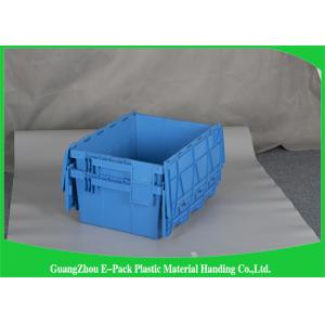 China 45L New PP Nested Plastic Storage Boxes With Lids , Light Weight Plastic Storage Bins supplier