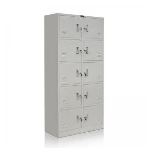 Five Tiers Gray Color Steel Office Furniture Metal Storage Filing Cabinet