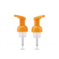 China Orange Plastic Soap Dispenser Pump Non Spill Low Soap Consumption on sale