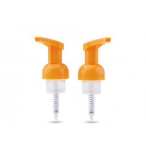 Orange Plastic Soap Dispenser Pump Non Spill Low Soap Consumption