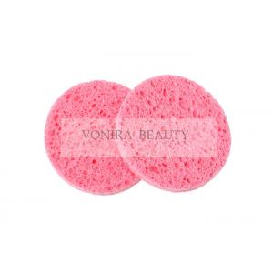 Natural Wood Cellulose Face Wash Deep Cleansing Sponge For Skin Care