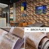 China 3D Flower PVC Wallpaper for Home Decor Moisture proof Function 45cm Width PVC Material wholesale