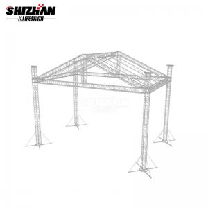 China Outdoor Concert Stage Aluminum Truss System Silver Color supplier