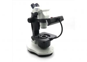 China Oval Base Binocular Gem Microscope with Magnification of 10X - 67.5X on sale 