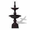 China Ornamental Iron Parts 2 Tier Garden Cast Iron Fountain Outdoor Garden Decoration wholesale