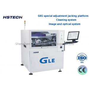 China Image And Optical System Cleaning System GKG Special Adjustment Jacking Platform Automatic Solder Paste Printer supplier