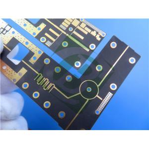 China 2-Layer RT/duroid 5880 PCB built on 15mil(0.45mm) Thin and Immersion Gold Finish For Microstrip and Stripline Circuits wholesale