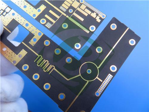 2層 RT/duroid 5880 PCB、15mil (0.45mm) 薄型、マイクロストリップおよびストリップライン回路用浸漬金仕上げ