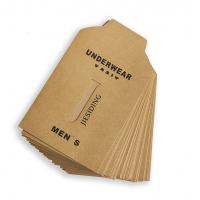 China Custom Printed Kraft Flat Paper Pouch Envelopes Bags Clothing Window Package on sale