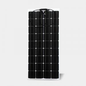Semi Flexible Monocrystalline Solar Panel 200W Vehicle Powered RV And Marine Solar Panel