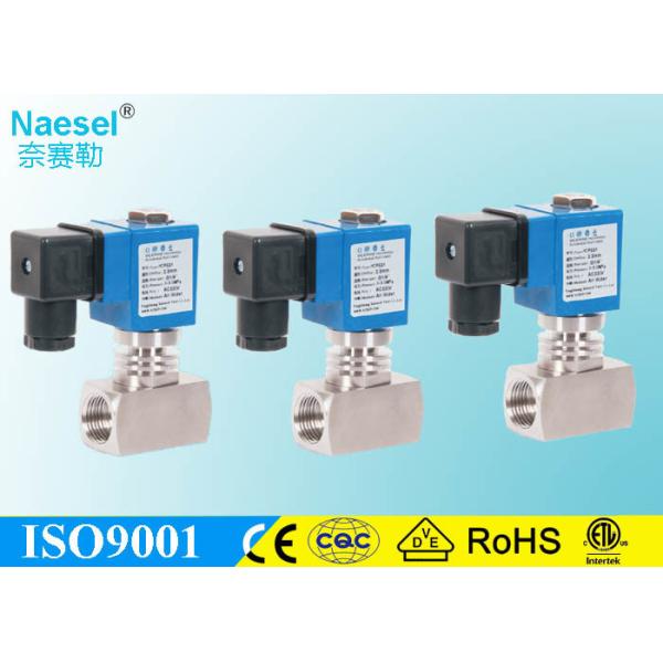 1 / 2 Inch BSPP Steam Solenoid Valve 200 ℃ Operation Temperature Pilot Piston Type