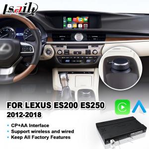 China Wireless Android Auto Carplay Interface for Lexus ES250 ES200 ES350 ES300h ES 250 200 Knob Control 2012-2018 supplier