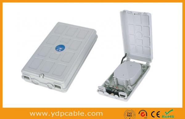 FTTH EPON Network Fiber Optic Distribution Boxes, Plastic 24 Ports Fiber Optic