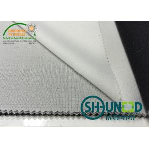 China 30D * 50D Double Dot Twill Weave Woven Interlining For Apparel Industry supplier