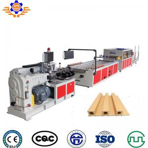 China 400 To 500KG/H Floor WPC Profile Extrusion Line Plastic Wood Deck Wpc Decking Making Machine supplier