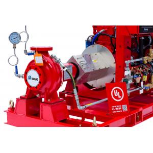 China UL & FM DIESEL DRIVEN FIRE WATER PUMPS END SUCTION PUMP WITH CONTROLLER supplier