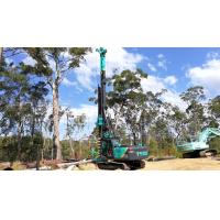 China Hydraulic Long Spiral Auger Rotary Drilling Rig CFA KR80M Pile Driving Rigs 140KN on sale