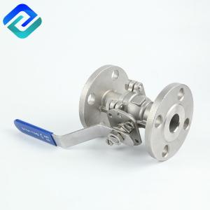 Fixed Manual API598 2 Ss Ball Valve Flanged 6 Inch Stainless Steel Ball Valve