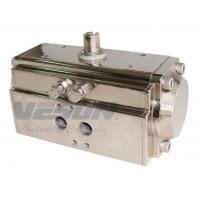 China Nickle Plated Quarter Turn Pneumatic Actuator , Rotary Air Actuator Anticorrosive on sale