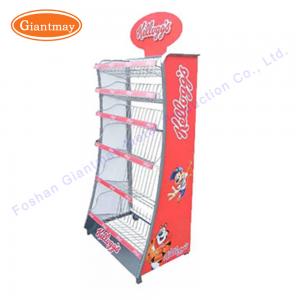 Chocolate / Candy / Chewing Gum Display Stand Wire Mesh W800*D400*H1800mm